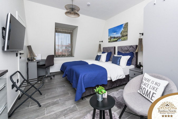 DELUXE STUDIO APARTMAN 4, Rustica Nocte Boutique apartmani u centru Požege, Slavonija Požega