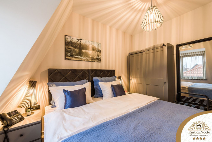 DELUXE JEDNOSOBAN APARTMAN 1, Rustica Nocte Boutique apartmani u centru Požege, Slavonija Požega
