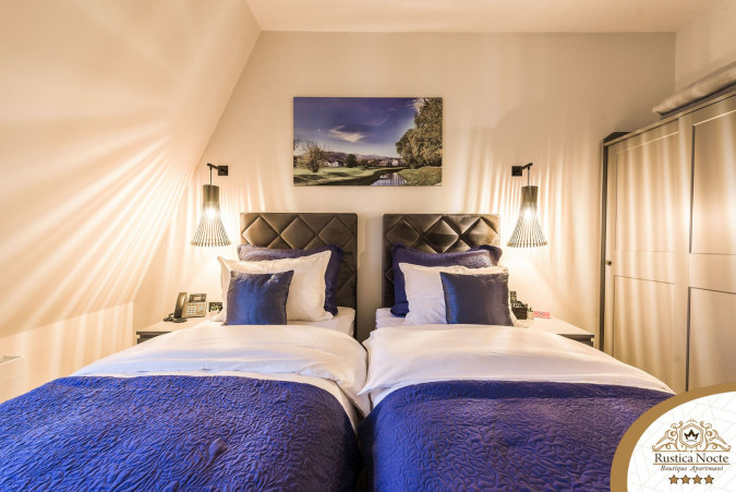 DELUXE STUDIO APARTMAN 4, Rustica Nocte Boutique apartmani u centru Požege, Slavonija Požega
