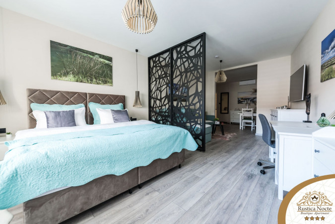 DELUXE KING STUDIO APARTMAN 6, Rustica Nocte Boutique apartmani u centru Požege, Slavonija Požega