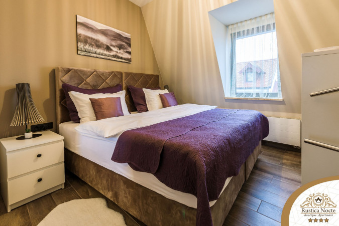 DELUXE DVOSOBAN APARTMAN SA TERASOM 5, Rustica Nocte Boutique apartmani u centru Požege, Slavonija Požega
