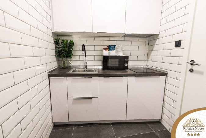 DELUXE KING STUDIO APARTMAN 6, Rustica Nocte Boutique apartmani u centru Požege, Slavonija Požega