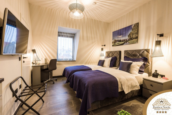 DELUXE STUDIO APARTMAN 4, Rustica Nocte Boutique apartmani u centru Požege, Slavonija Požega