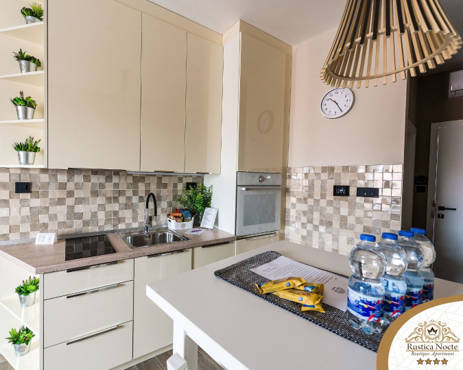 DELUXE DVOSOBAN APARTMAN S POGLEDOM NA GRAD 2, Rustica Nocte Boutique apartmani u centru Požege, Slavonija Požega