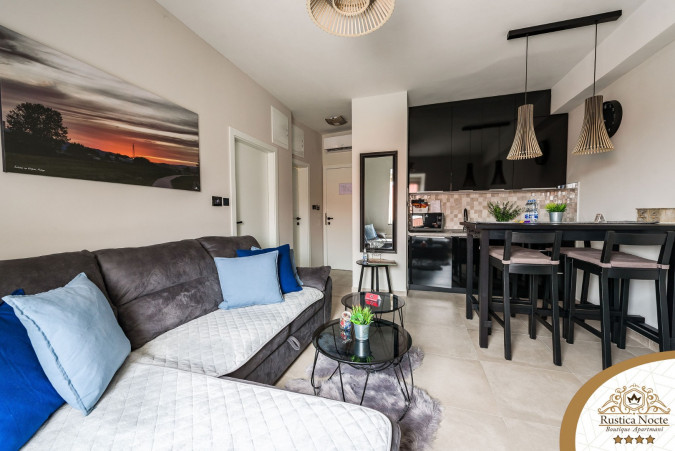 DELUXE JEDNOSOBAN APARTMAN 1, Rustica Nocte Boutique apartmani u centru Požege, Slavonija Požega