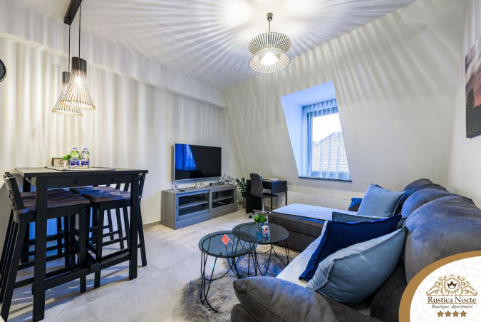 DELUXE JEDNOSOBAN APARTMAN 1, Rustica Nocte Boutique apartmani u centru Požege, Slavonija Požega