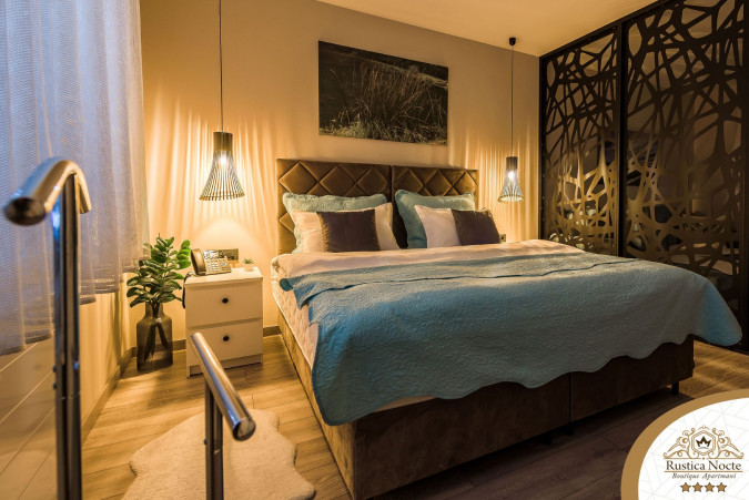 DELUXE KING STUDIO APARTMAN 6, Rustica Nocte Boutique apartmani u centru Požege, Slavonija Požega